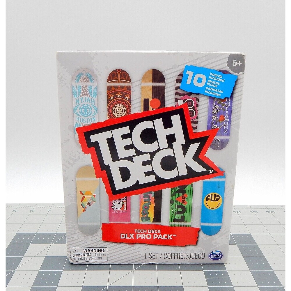Tech Deck DLX Pro Pack of 10 Different Fingerboards 2022 Regular Size NIB